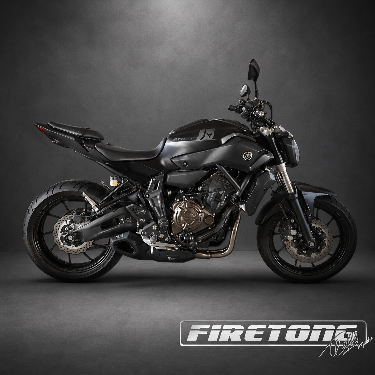 Firetong Exhaust for Yamaha MT-07 2015–2026