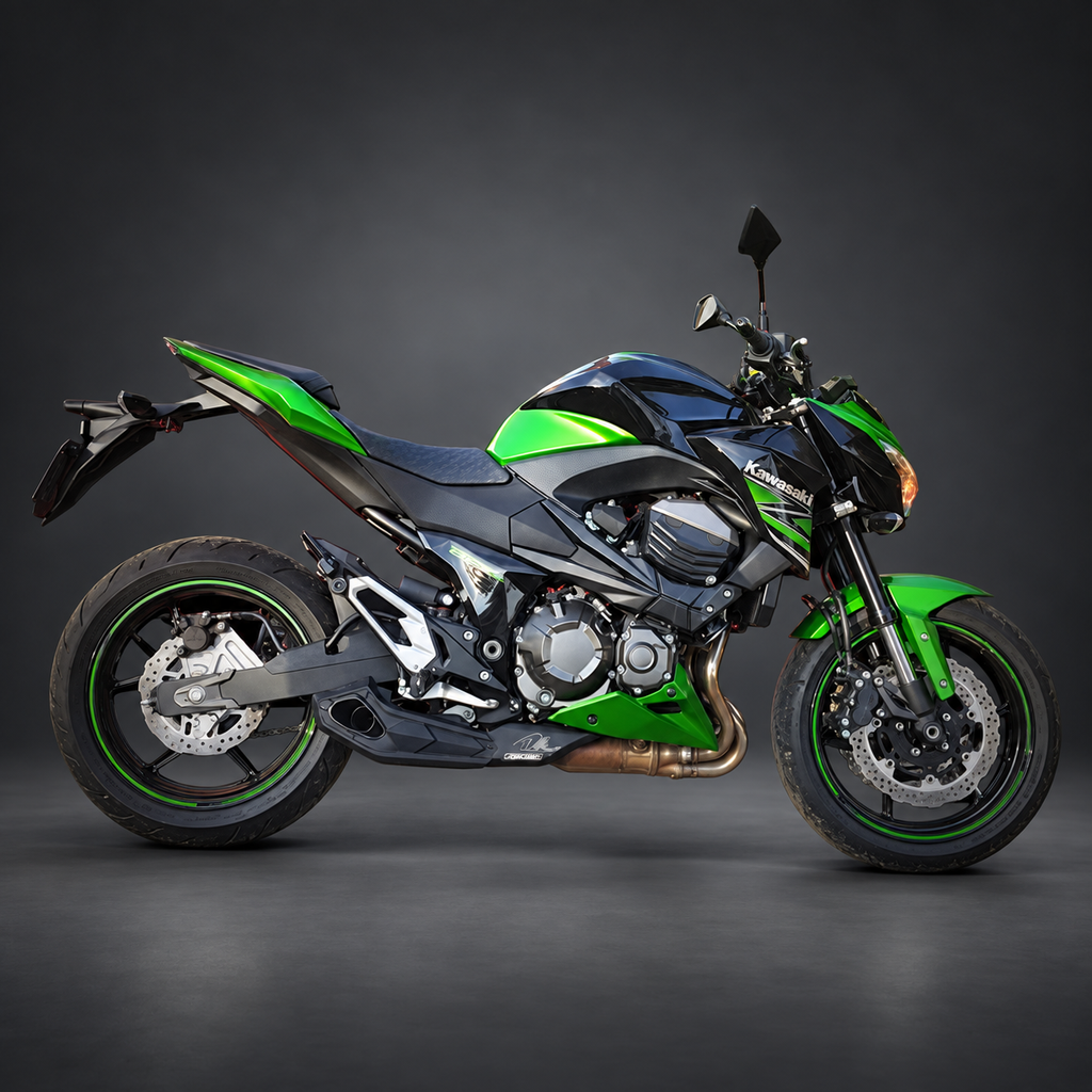 Firetong Willy Made Exhaust for Kawasaki Z800 2013–2017