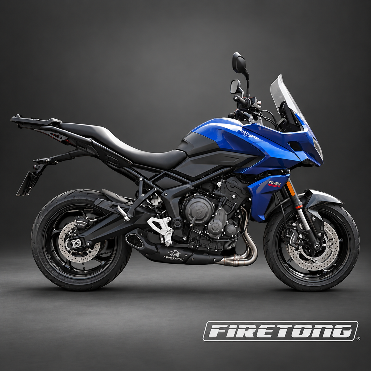 Firetong Exhaust for Triumph Tiger Sport 660 Dual O2 Sensor