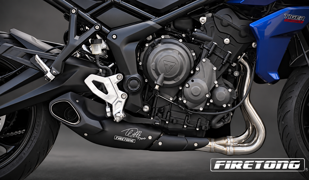 Firetong Exhaust for Triumph Tiger Sport 660 Dual O2 Sensor