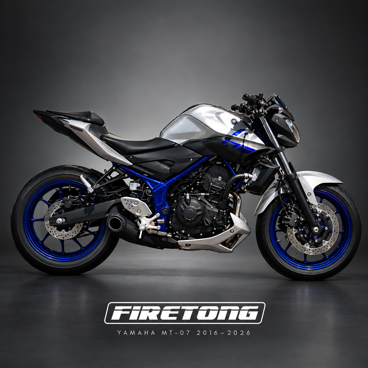 Firetong Exhaust for Yamaha MT-03 2016–2026
